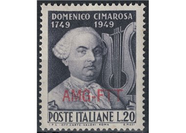 TRIESTE A 1949 Domenico Cimarosa MNH**