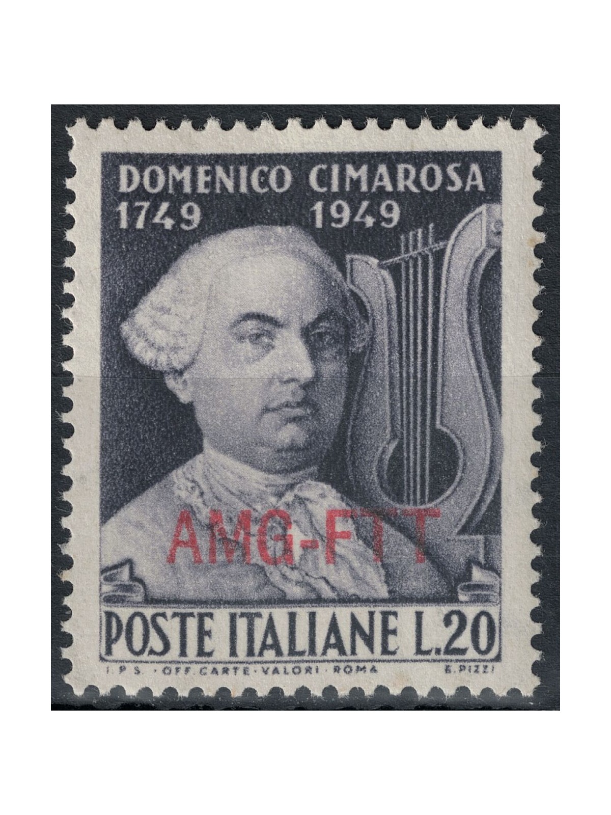 TRIESTE A 1949 Domenico Cimarosa MNH**