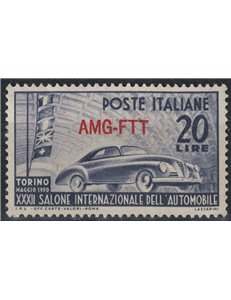TRIESTE 1950 Motor Show MNH**