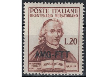 TRIESTE A 1950 Ludovico Antonio Muratori MNH**