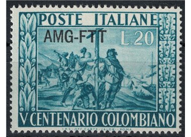 TRIESTE A 1951 Cristoforo Colombo MNH**