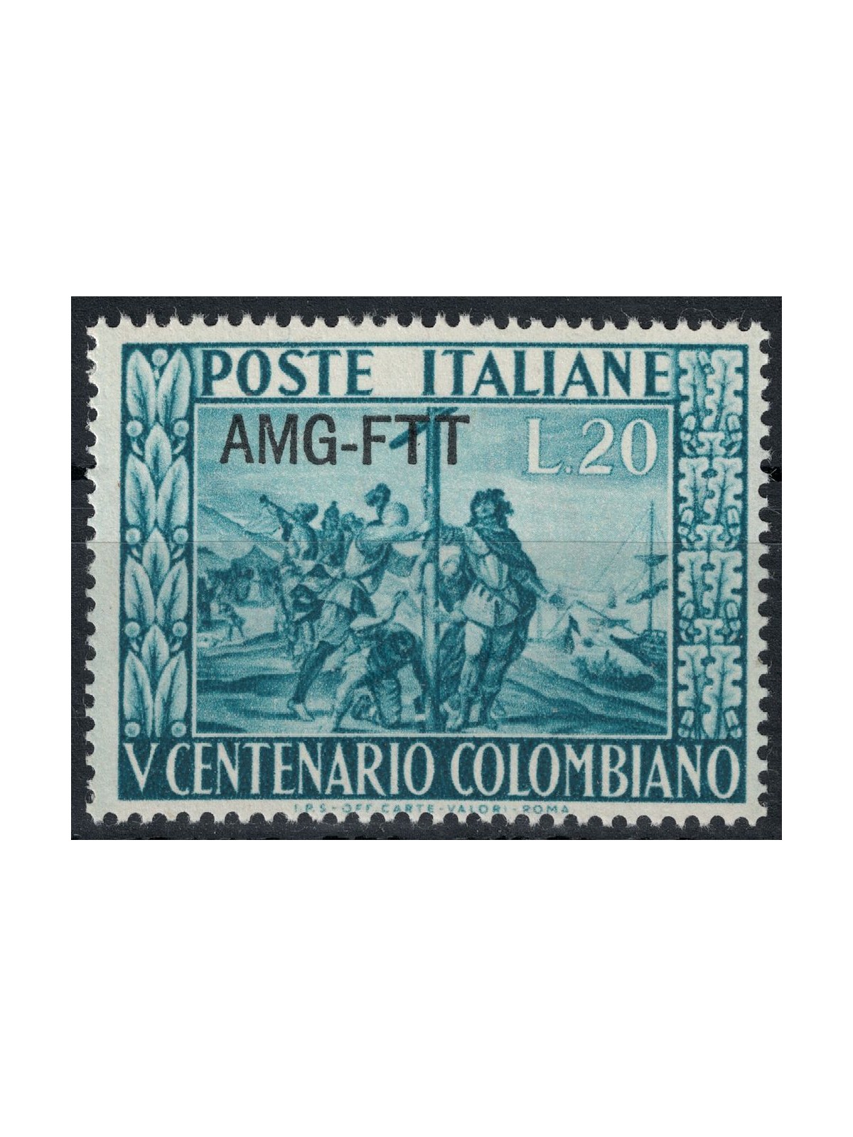 TRIESTE A 1951 Cristoforo Colombo MNH**