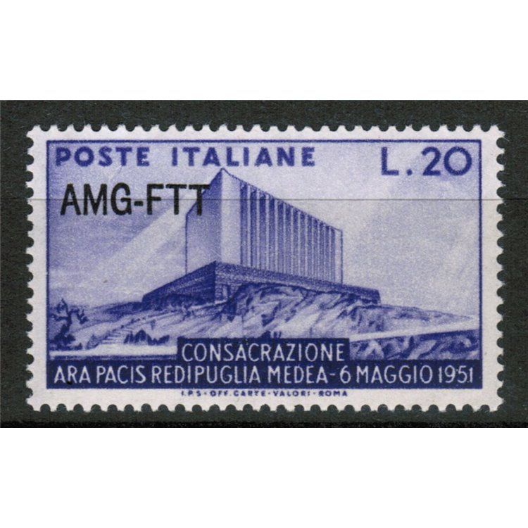 TRIESTE A 1951 Ara Pacis MNH**