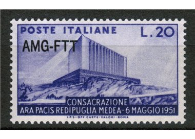 TRIESTE A 1951 Ara Pacis MNH**
