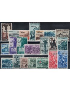 TRIESTE A 1954 Annata completa 21v MNH**