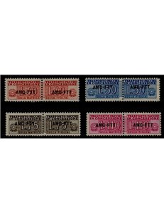 TRIESTE A 1953 Parcels in concession 4v MNH**