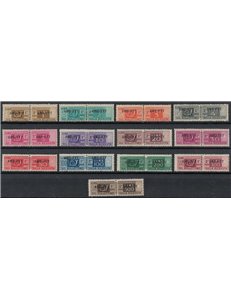 TRIESTE A 1949-54 Postal parcels 13v MH*