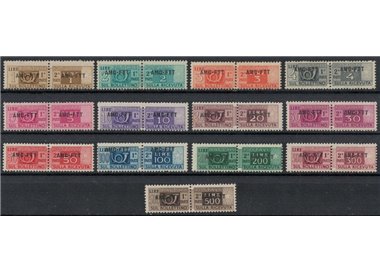 TRIESTE A 1949-54 Pacchi postali 13v MH*