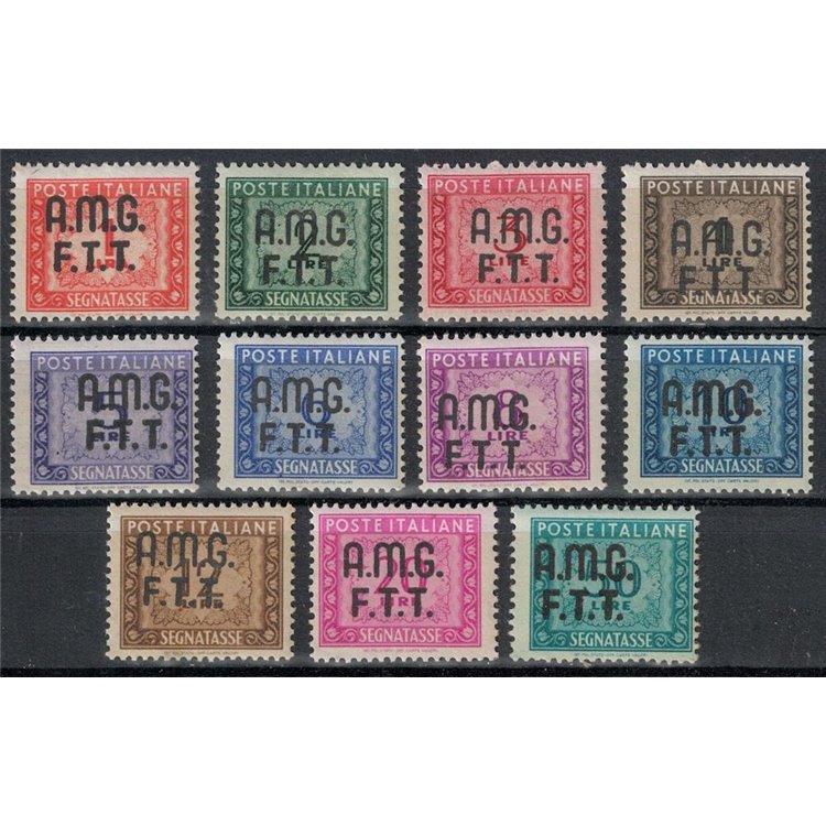 TRIESTE A 1947-49 Segnatasse 11v MH*