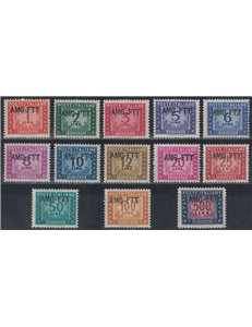 TRIESTE A 1949-54 Postage Due 13v MNH**