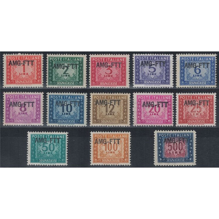 TRIESTE A 1949-54 Segnatasse 13v MNH**