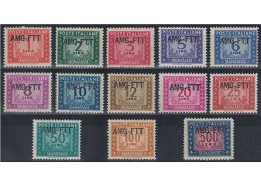 TRIESTE A 1949-54 Segnatasse 13v MNH**