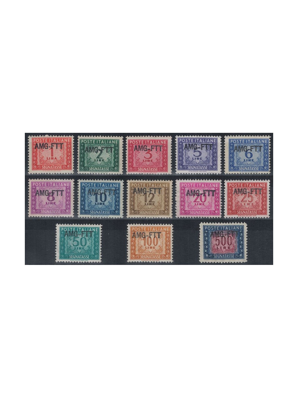 TRIESTE A 1949-54 Postage Due 13v MNH**