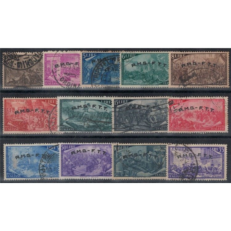 TRIESTE A 1948 Centenary of the Risorgimento 13v us