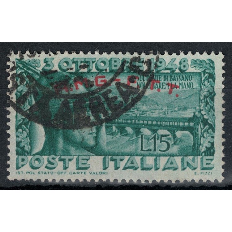 TRIESTE A 1948 Ponte degli Alpini us