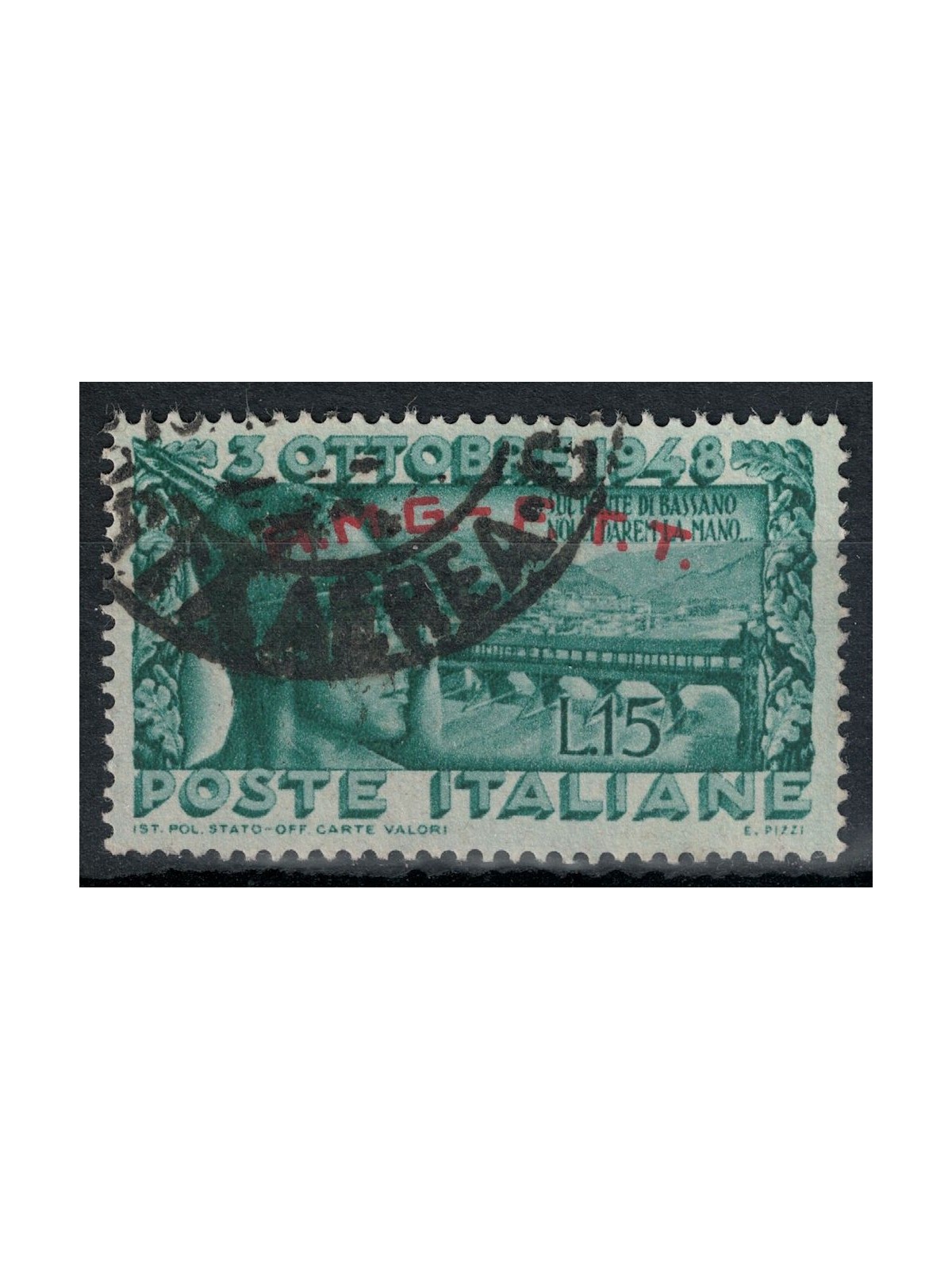 TRIESTE A 1948 Ponte degli Alpini us