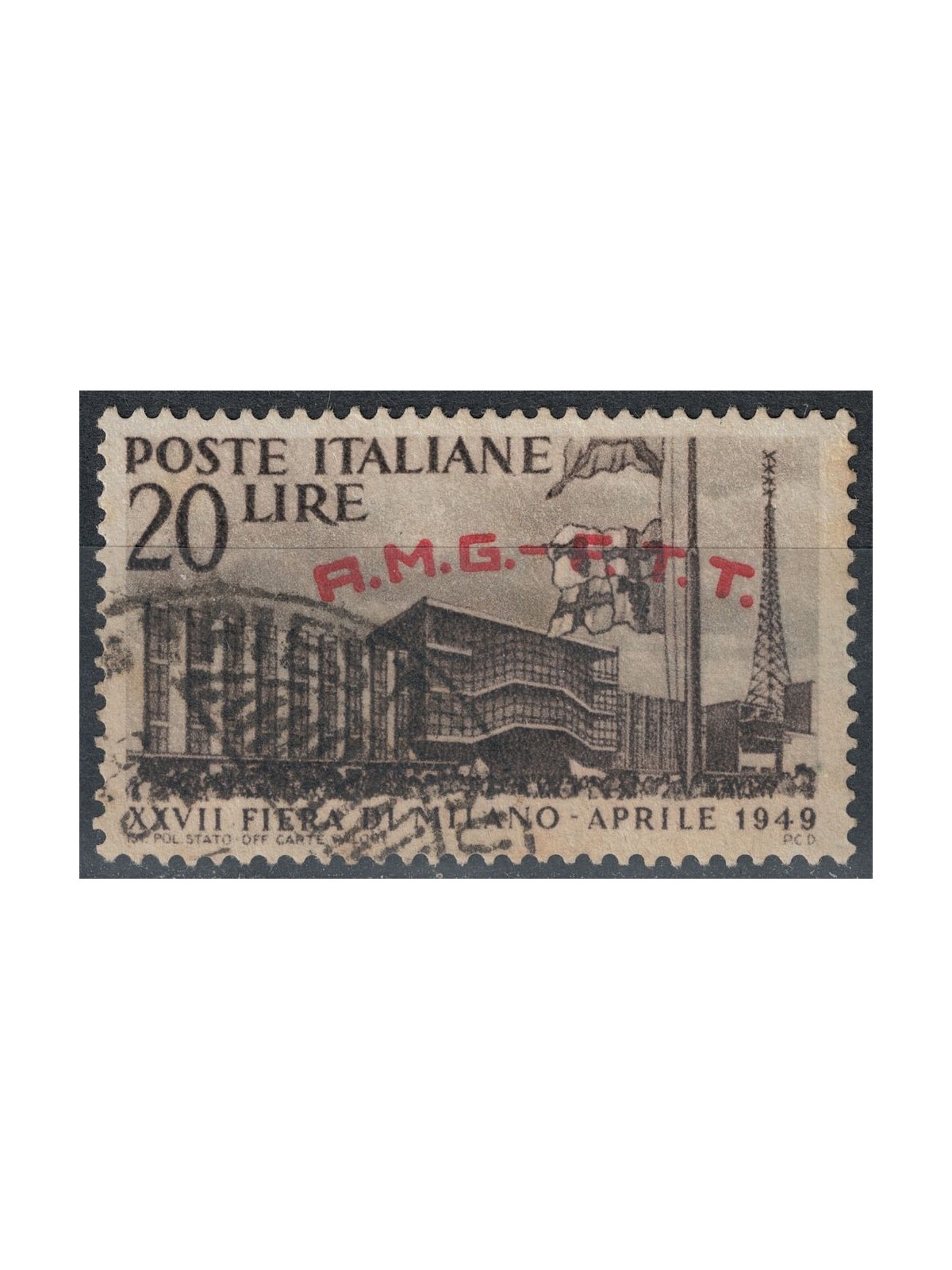 TRIESTE A 1949 Fiera di Milano us