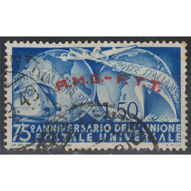 TRIESTE A 1949 Anniversary UPU us