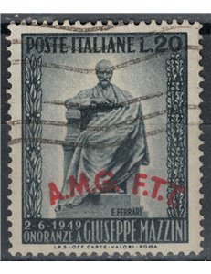 TRIESTE A 1949 Monumento a Mazzini us