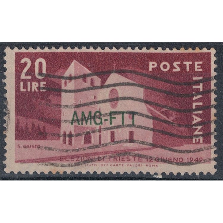 TRIESTE A 1949 Administrative elections of Trieste us