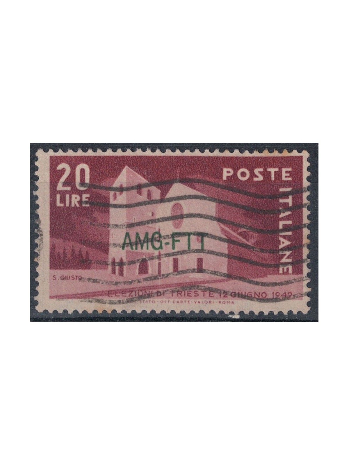 TRIESTE A 1949 Administrative elections of Trieste us