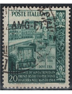 TRIESTE A 1949 Ponte di Santa Trinità us
