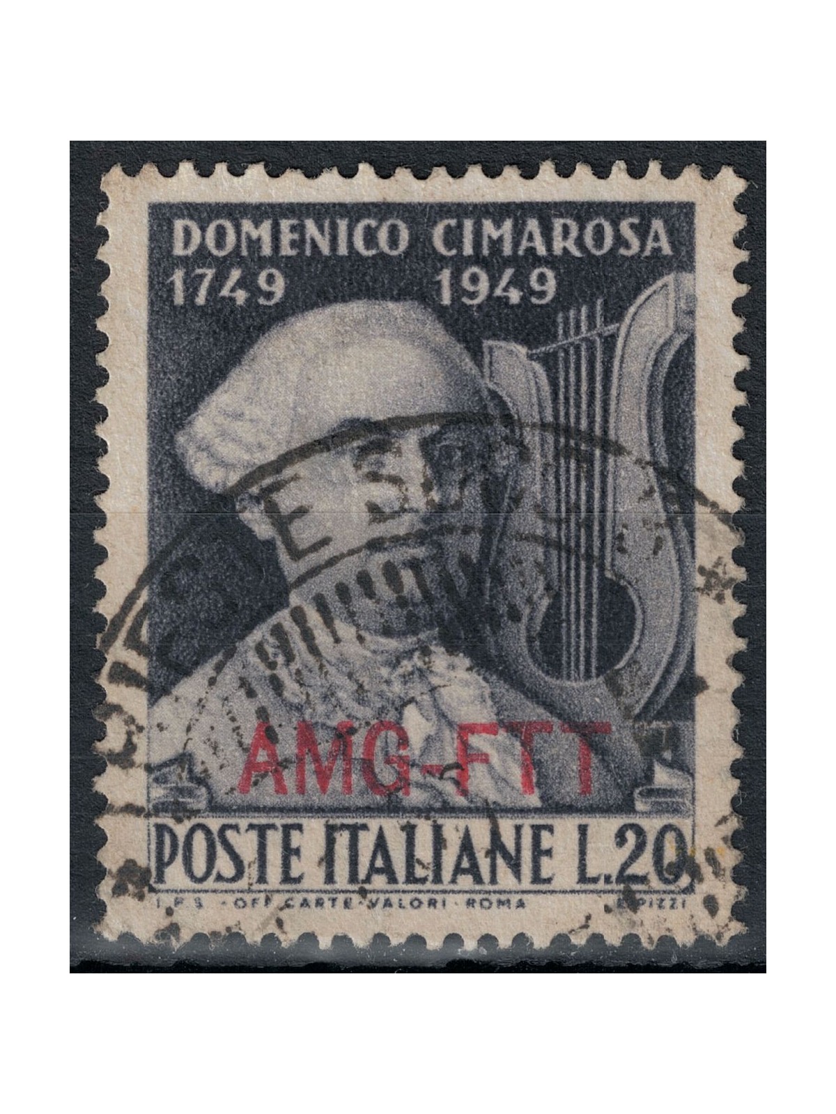 TRIESTE A 1949 Domenico Cimarosa us