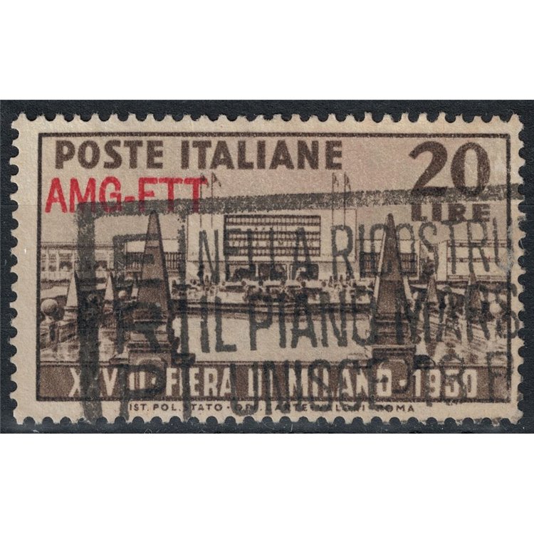 TRIESTE A 1950 Milan Fair us