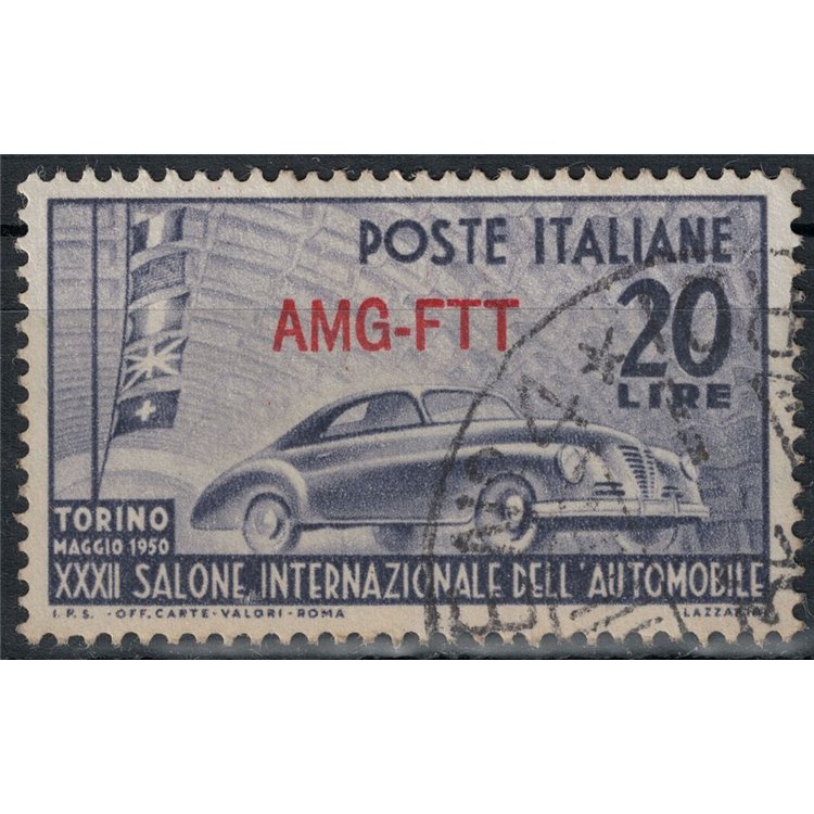 TRIESTE A 1950 Salone dell'automobile us