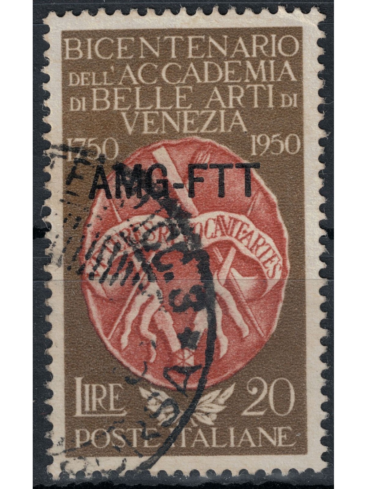 TRIESTE A 1950 Academy of Fine Arts of Venice us
