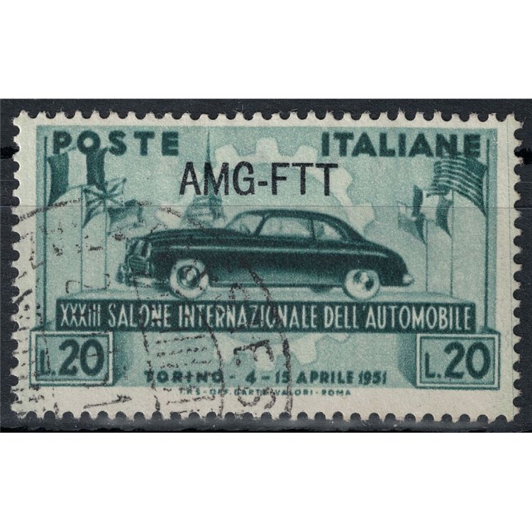 TRIESTE A 1951 Salone dell'automobile us