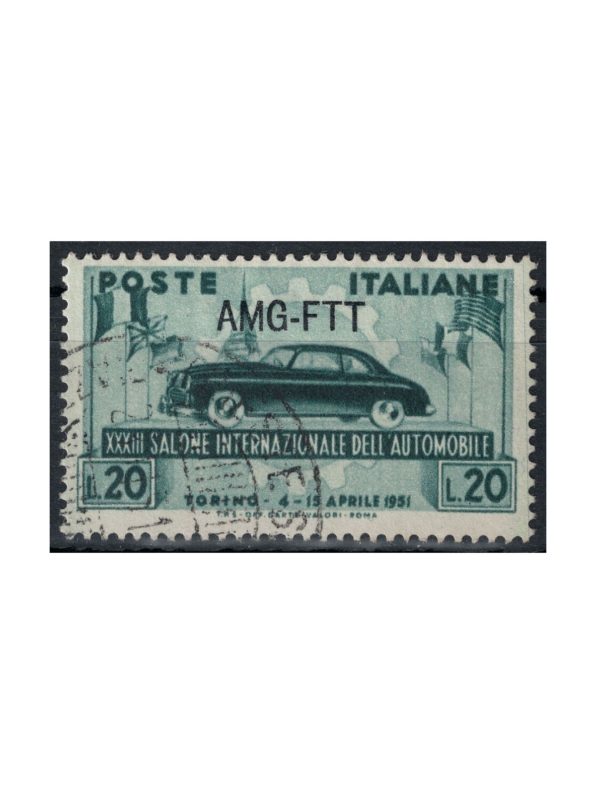 TRIESTE A 1951 Salone dell'automobile us