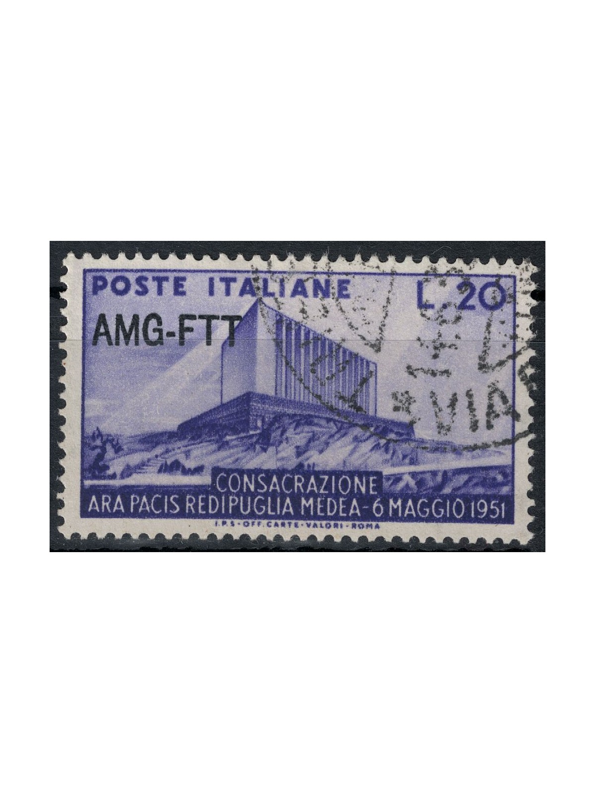 TRIESTE A 1951 Ara Pacis us