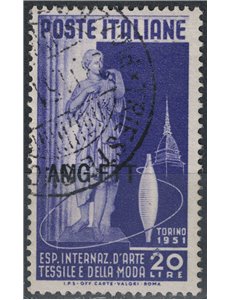 TRIESTE A 1951 Arte tessile us