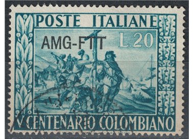 TRIESTE A 1951 Cristoforo Colombo us