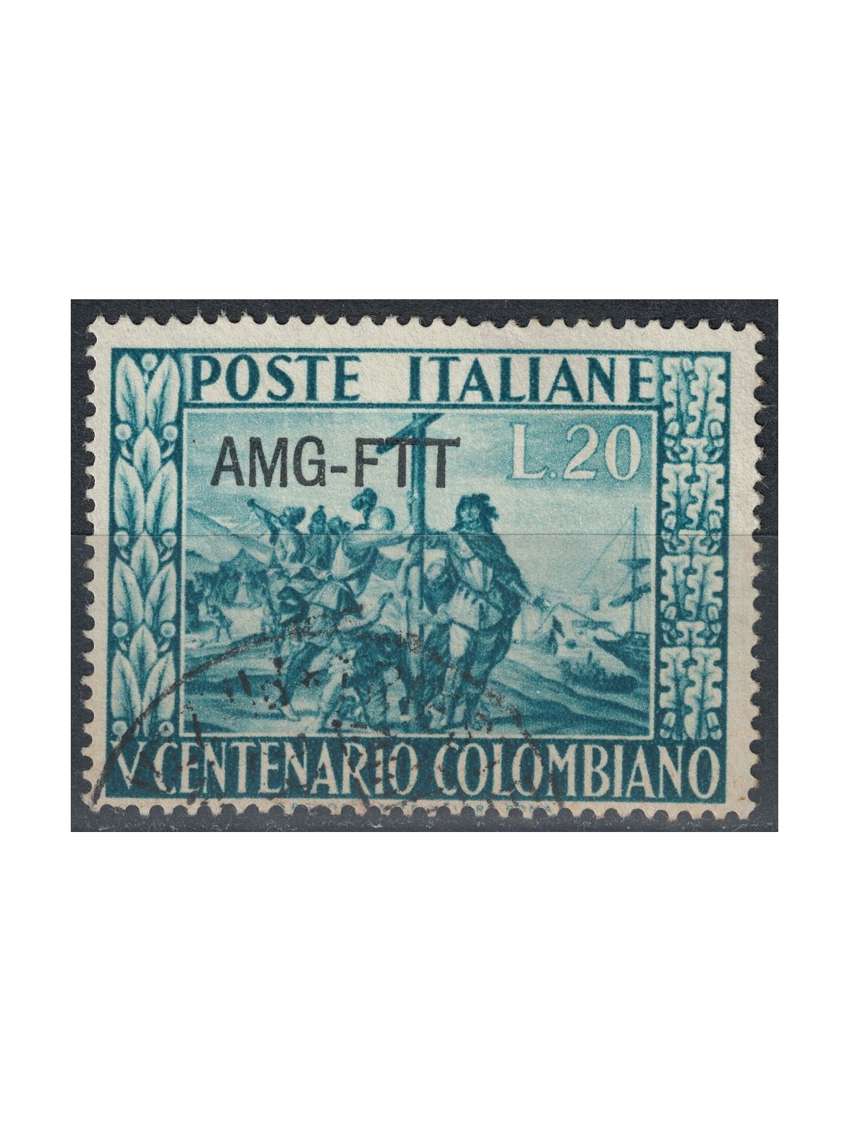 TRIESTE A 1951 Cristoforo Colombo us