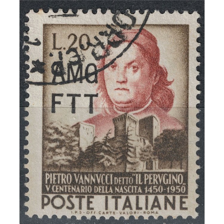 TRIESTE A 1951 Pietro Vannucci, il Perugino us