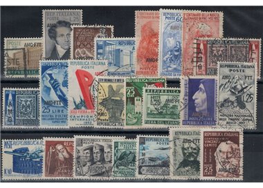 TRIESTE A 1952 Complete year 23v us