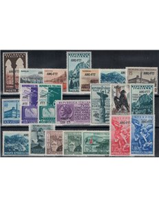TRIESTE A 1954 Annata completa 21v MH*