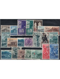 TRIESTE A 1954 Complete year 21v us