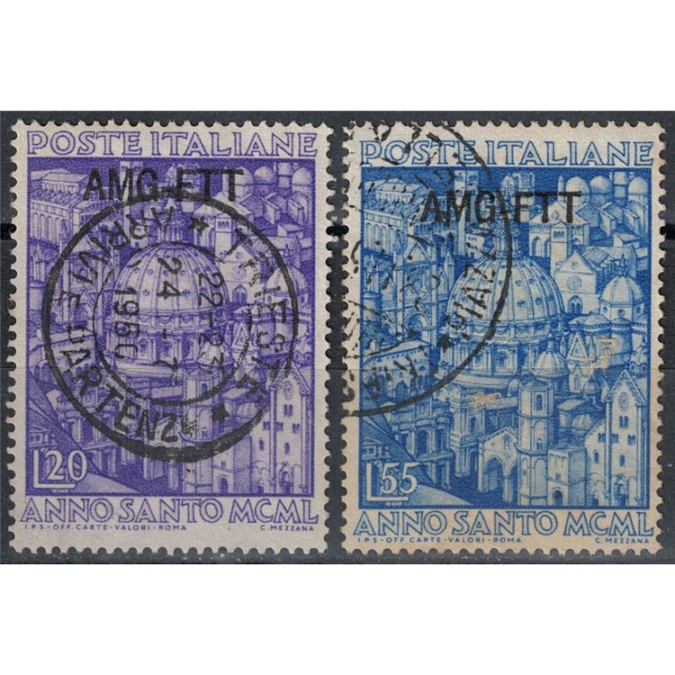 TRIESTE A 1950 Holy Year 2v us