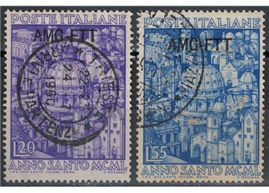 TRIESTE A 1950 Anno Santo 2v us
