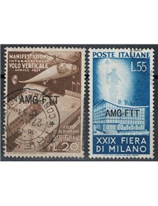 TRIESTE A 1951 Fiera di Milano 2v us