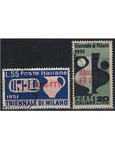 TRIESTE A 1951 Milan Triennial 2v us