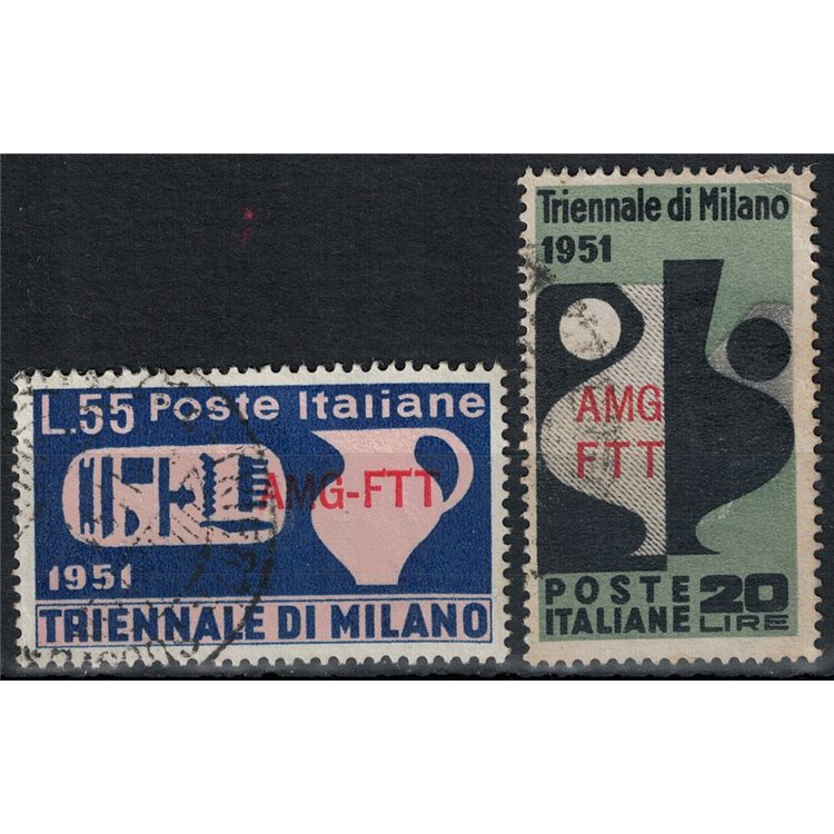 TRIESTE A 1951 Triennale di Milano 2v us