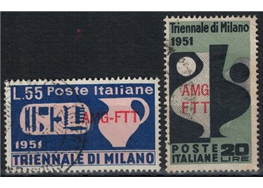 TRIESTE A 1951 Triennale di Milano 2v us