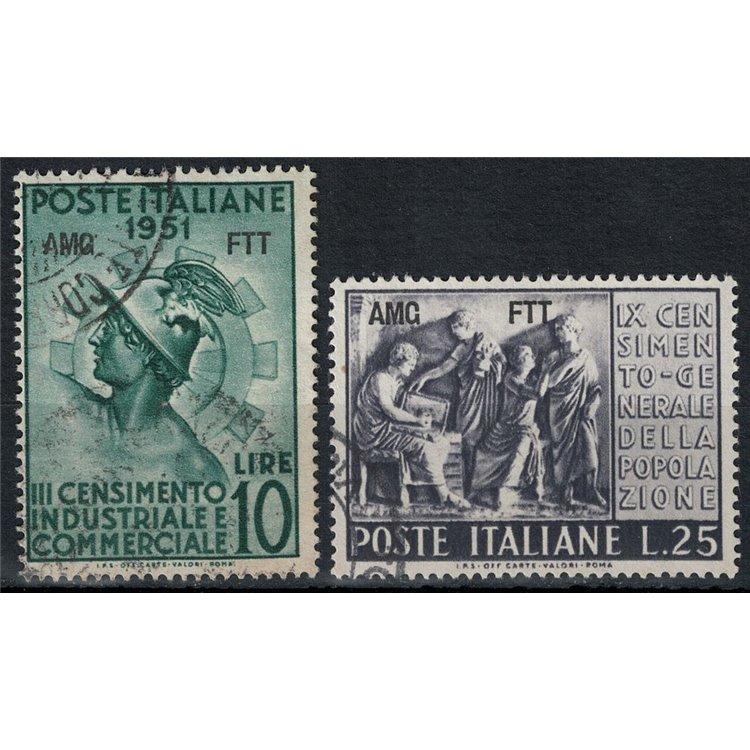 TRIESTE A 1951 Censimento industriale 2v us