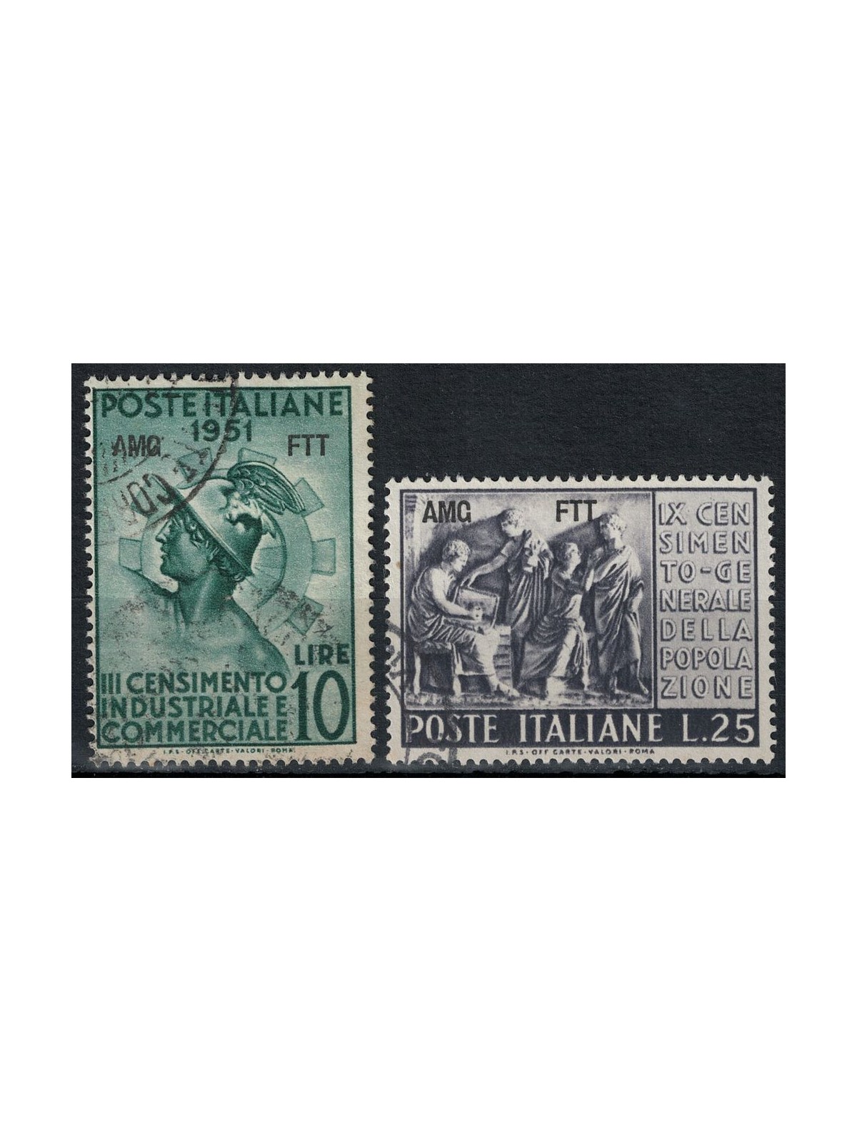 TRIESTE A 1951 Industrial Census 2v us