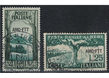 TRIESTE A 1951 Festa degli alberi 2v us