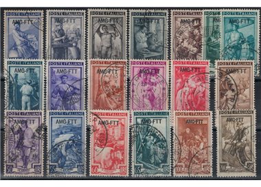 TRIESTE A 1950-53 Italy at Work 19v us